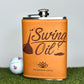 SWING OIL "HEAVY" FLASK (8OZ.)